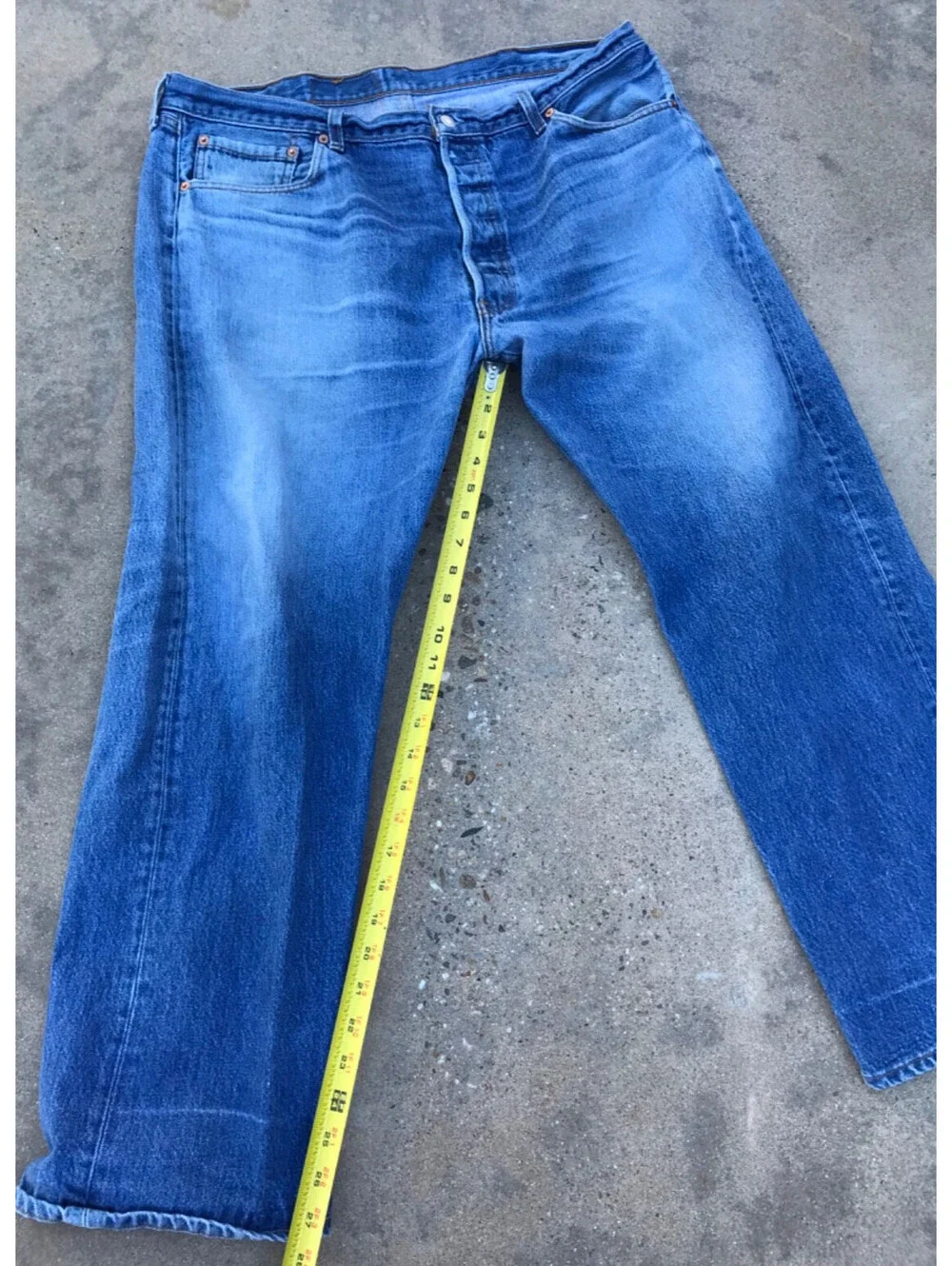 Vintage Levis XX  USA Made Blue Jeans Mens Denim 42x31 Red Tab 100% Cotton